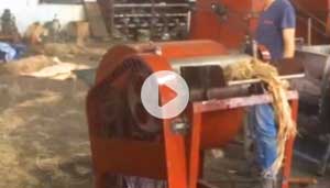 Short Fiber Willowing Machine - Jute fiber