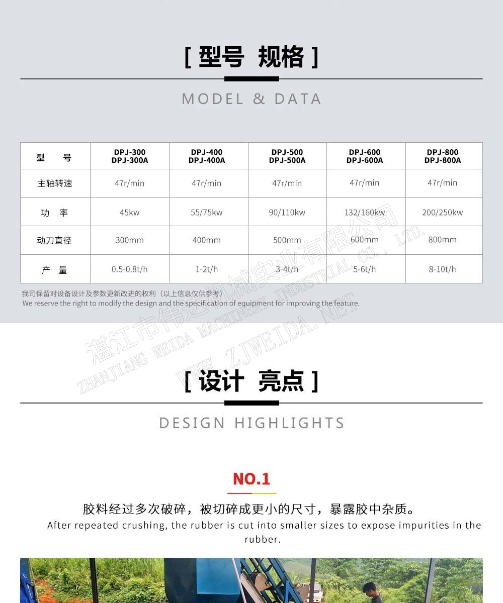 單螺旋破膠擠洗機